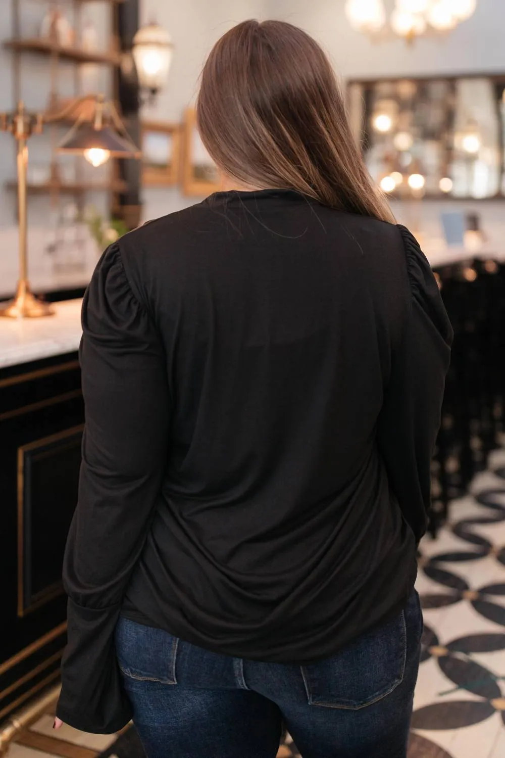 A Little Puff In Your Sleeve Blouse