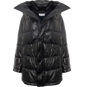 Balenciaga Womens Swing Puffer in Black