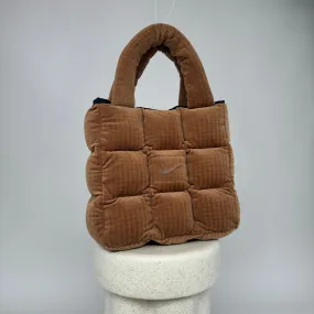 Boss Up Brown Puffer Bag