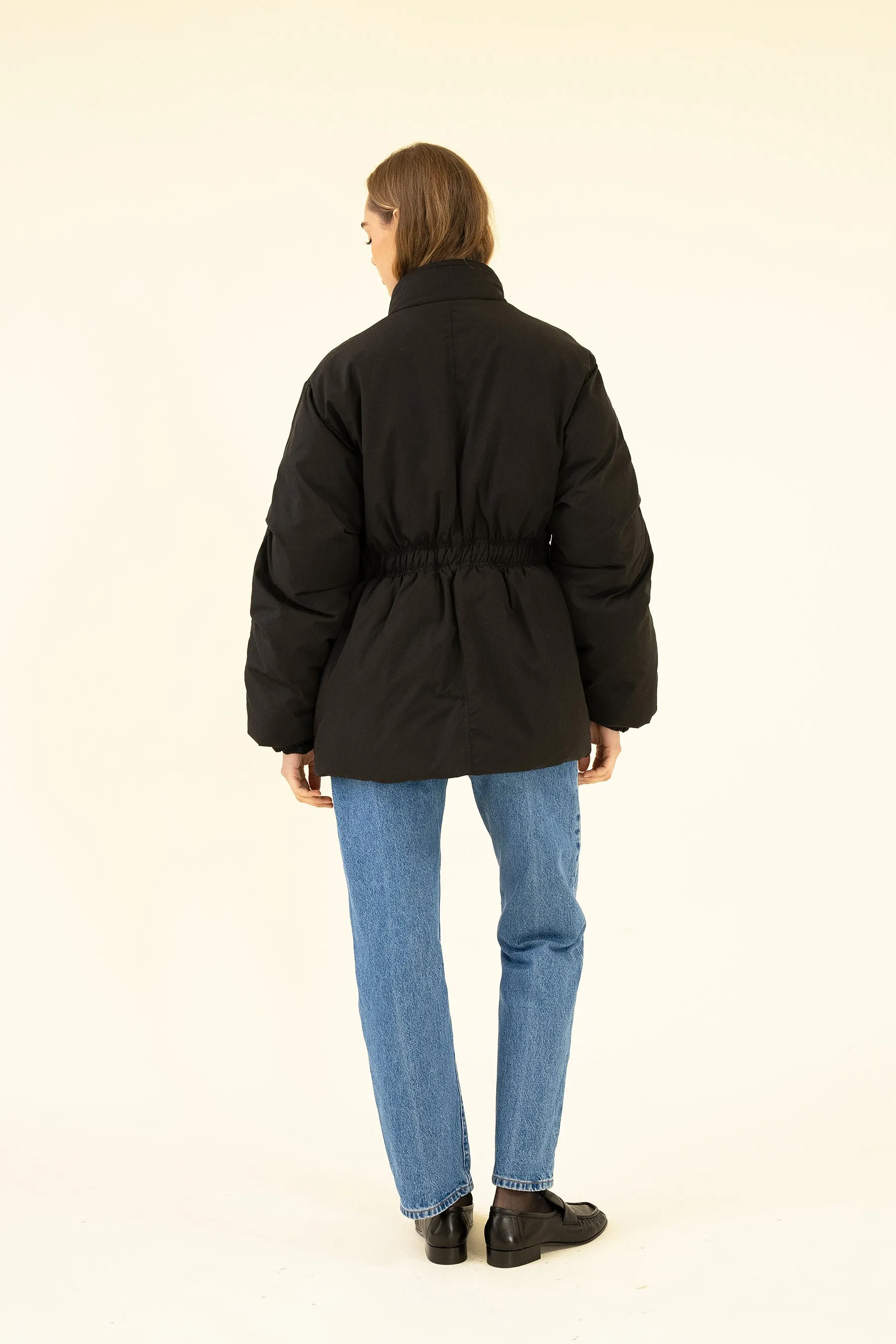 CADENCE PUFFER COAT - NOIR