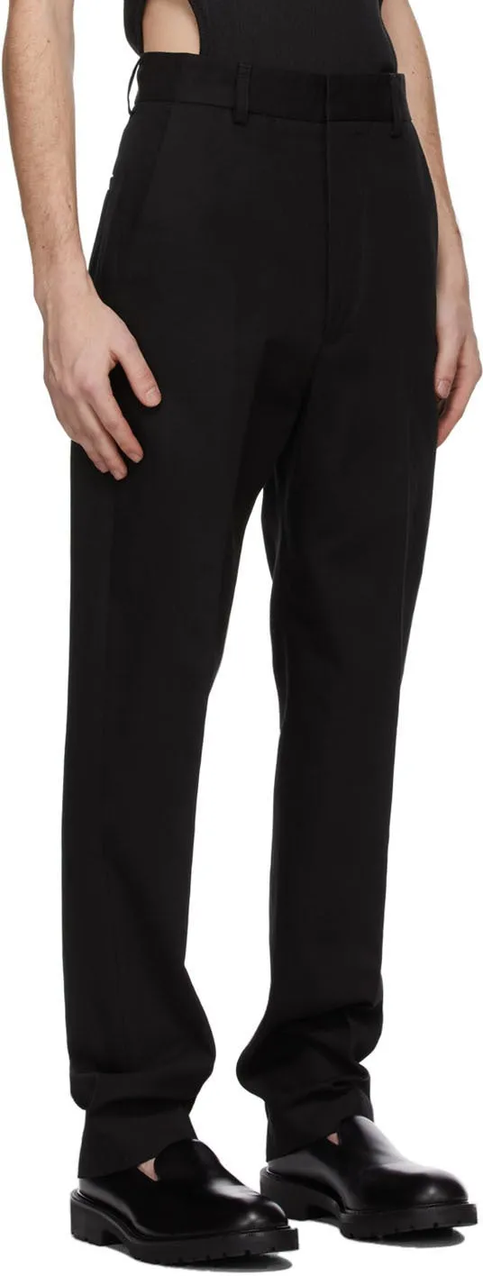 Carlota Barrera Black Skinny Trousers