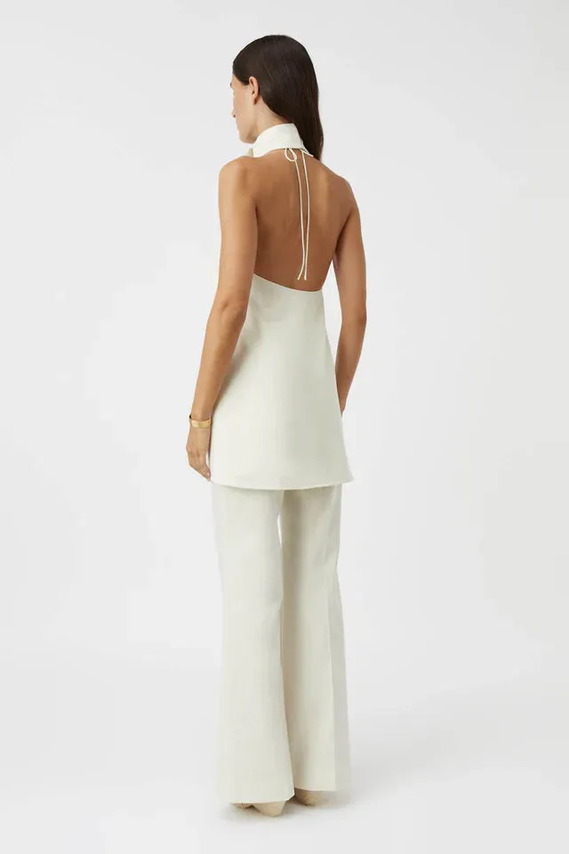 Floris Top | Ivory Marle
