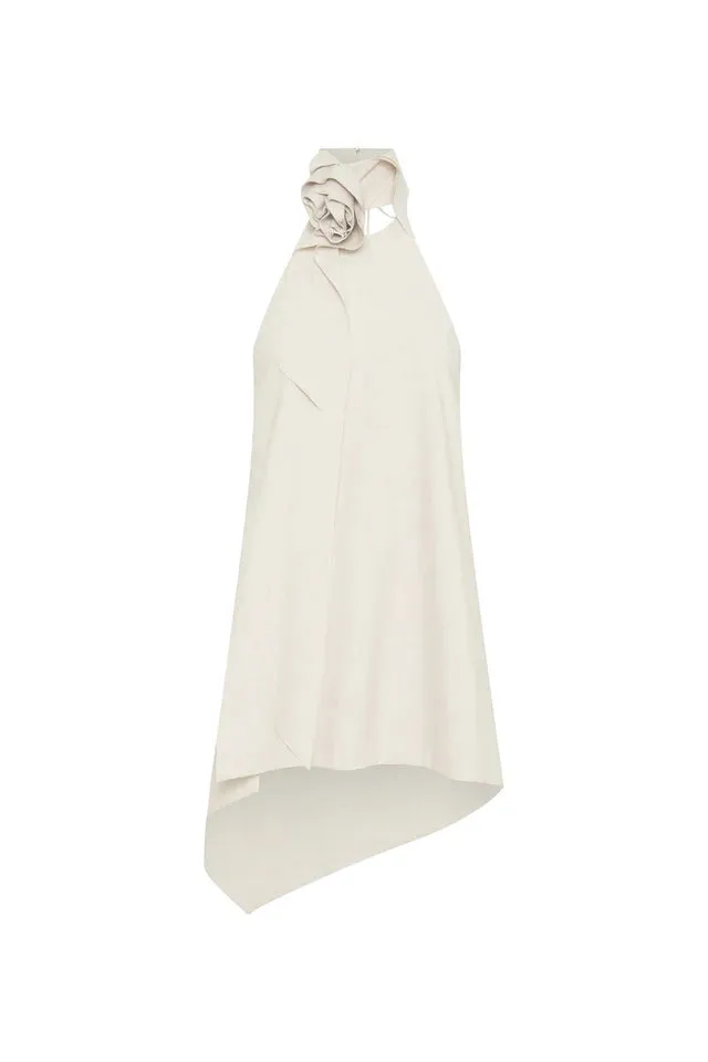 Floris Top | Ivory Marle