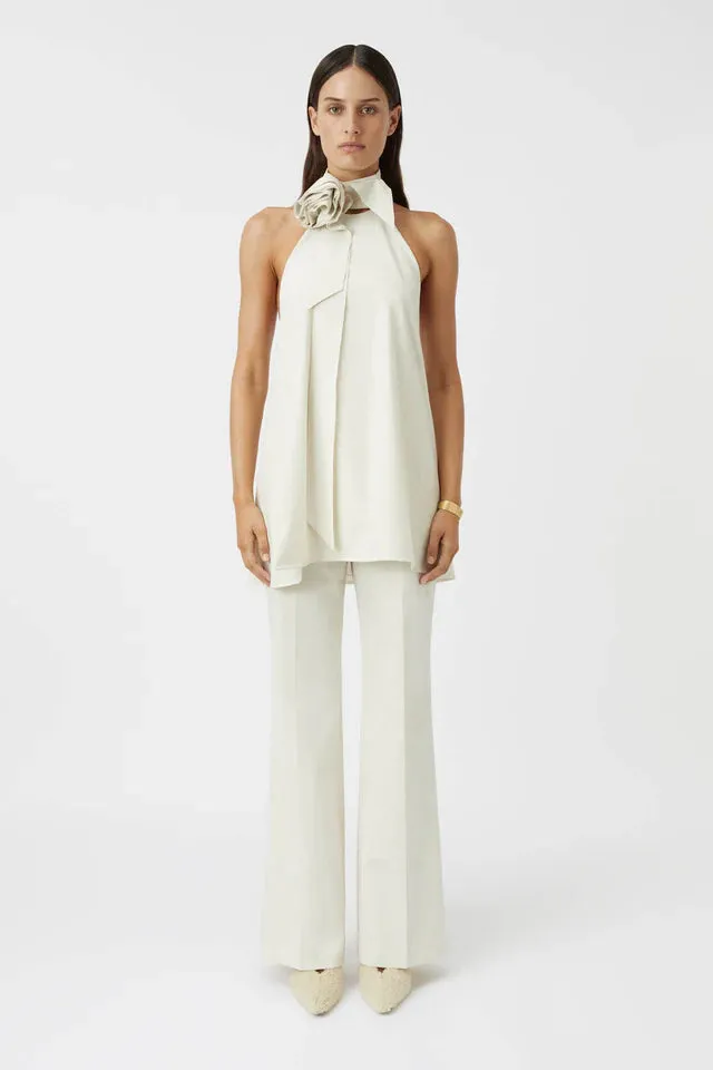 Floris Top | Ivory Marle
