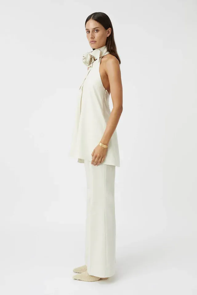Floris Top | Ivory Marle