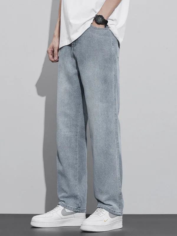 Fog Denim Pants, Large Fit, Relaxed
