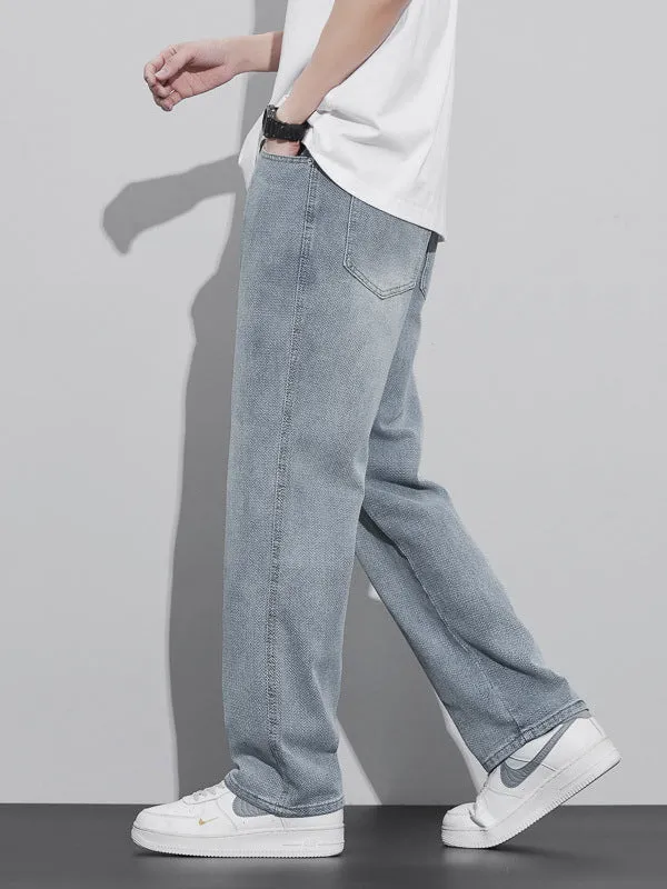 Fog Denim Pants, Large Fit, Relaxed