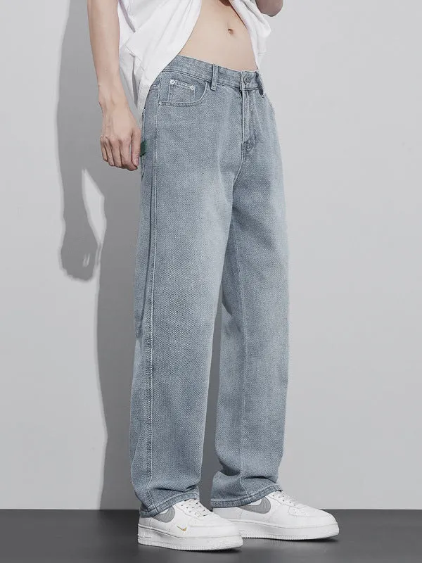 Fog Denim Pants, Large Fit, Relaxed
