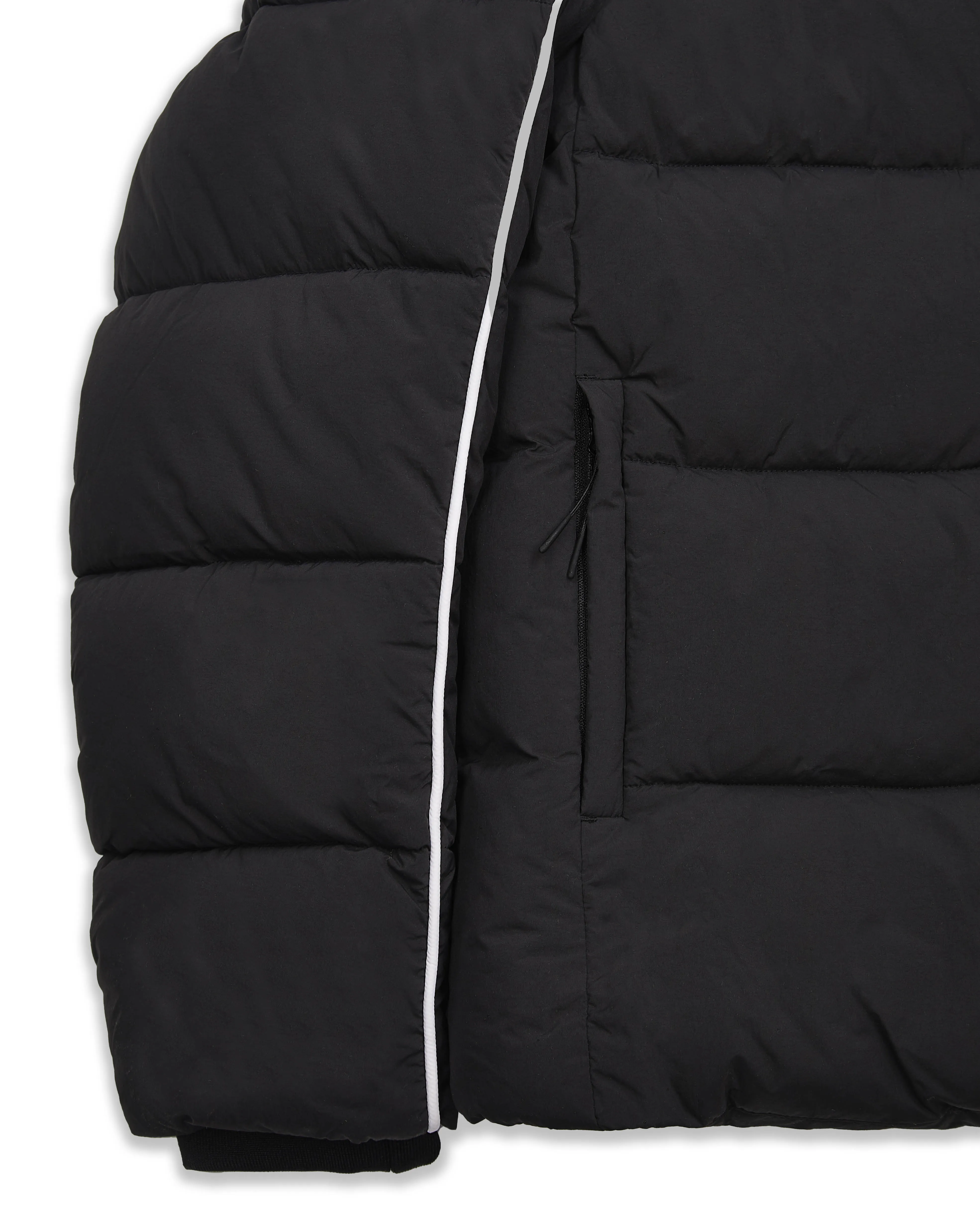 Irongate Arch Piping Puffer - Black/White