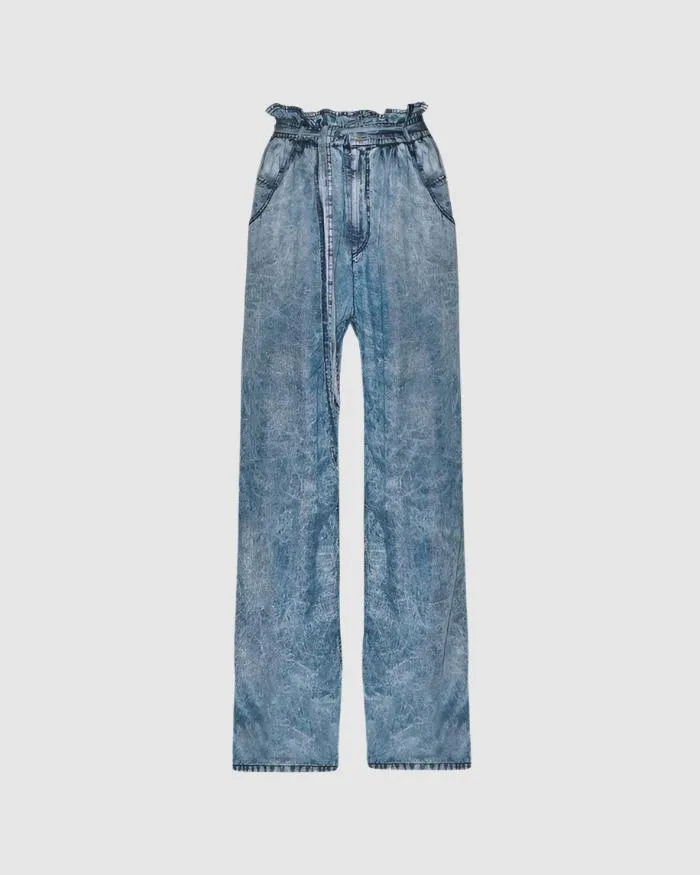 Isabel Marant Priana Pant in Blue