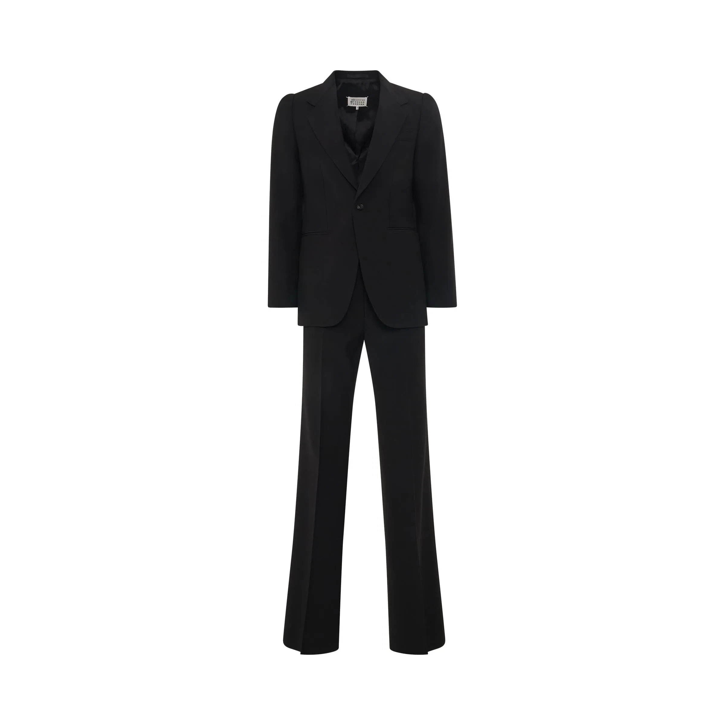 Jacket   Pants Suit in Black
