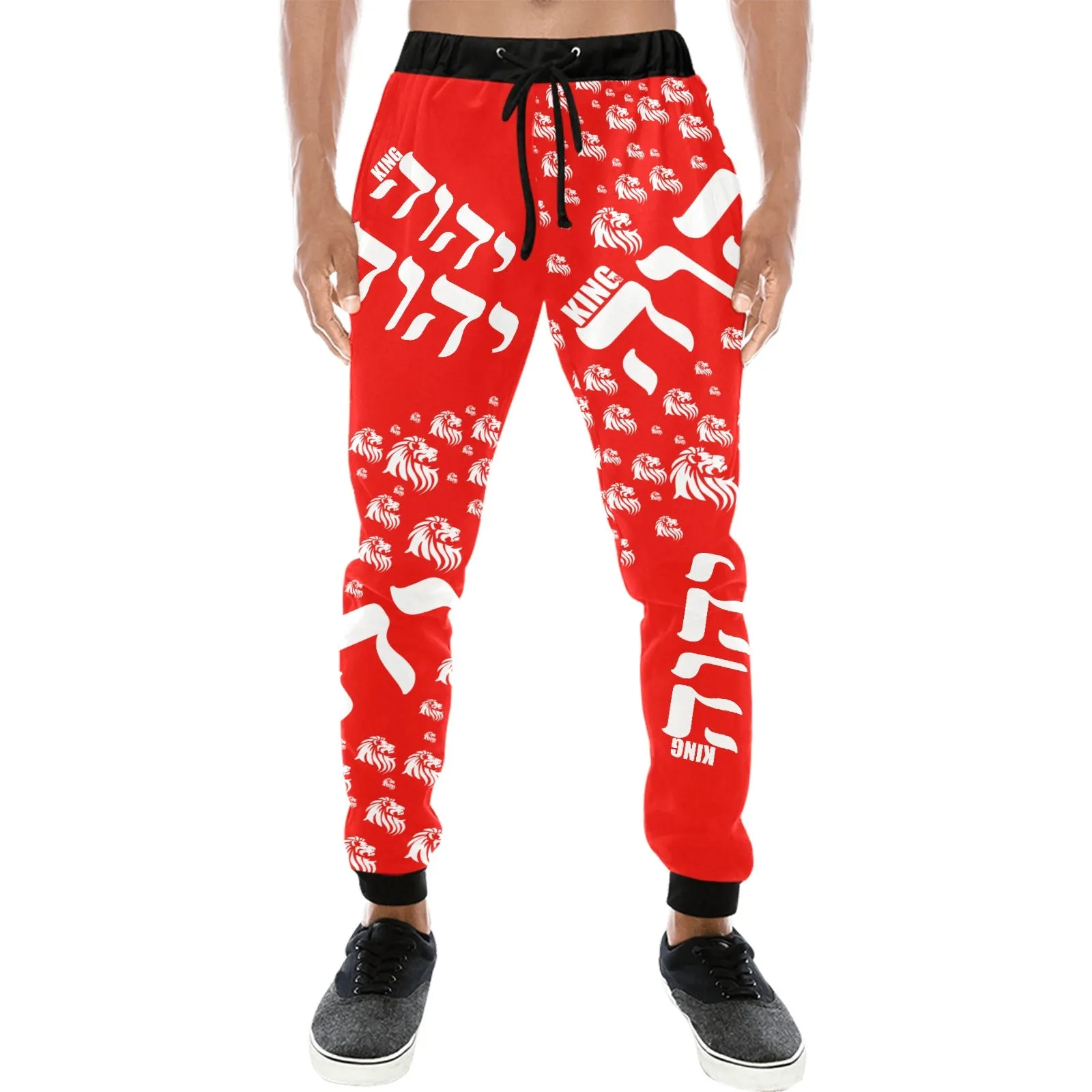 King YAHWEH Men's (Casual Loose Fit Pants)