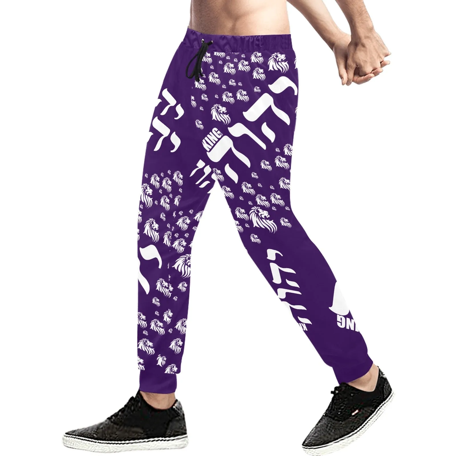 King YAHWEH Men's (Casual Loose Fit Pants)