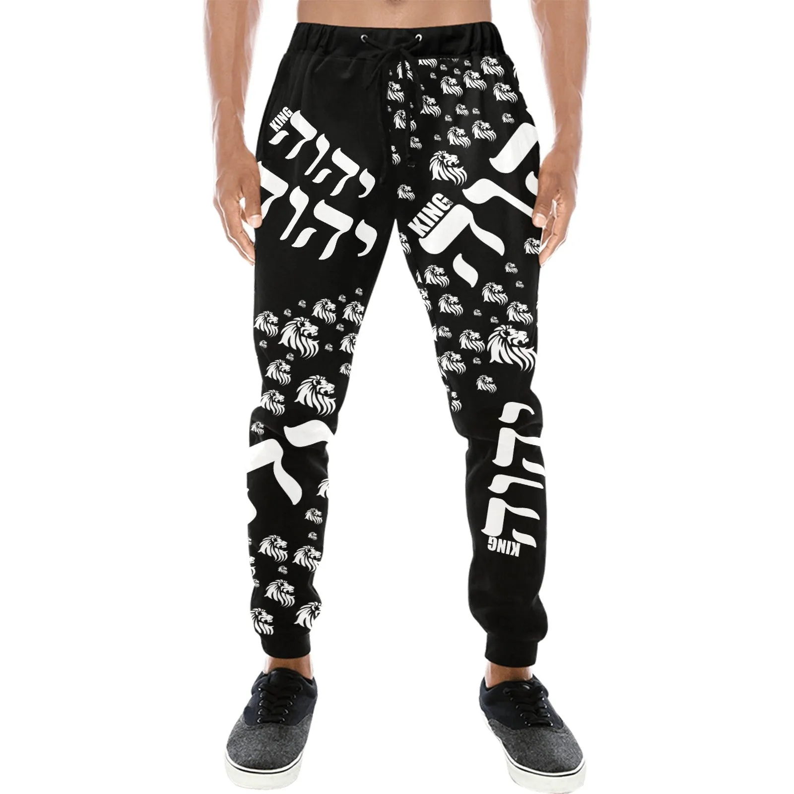 King YAHWEH Men's (Casual Loose Fit Pants)