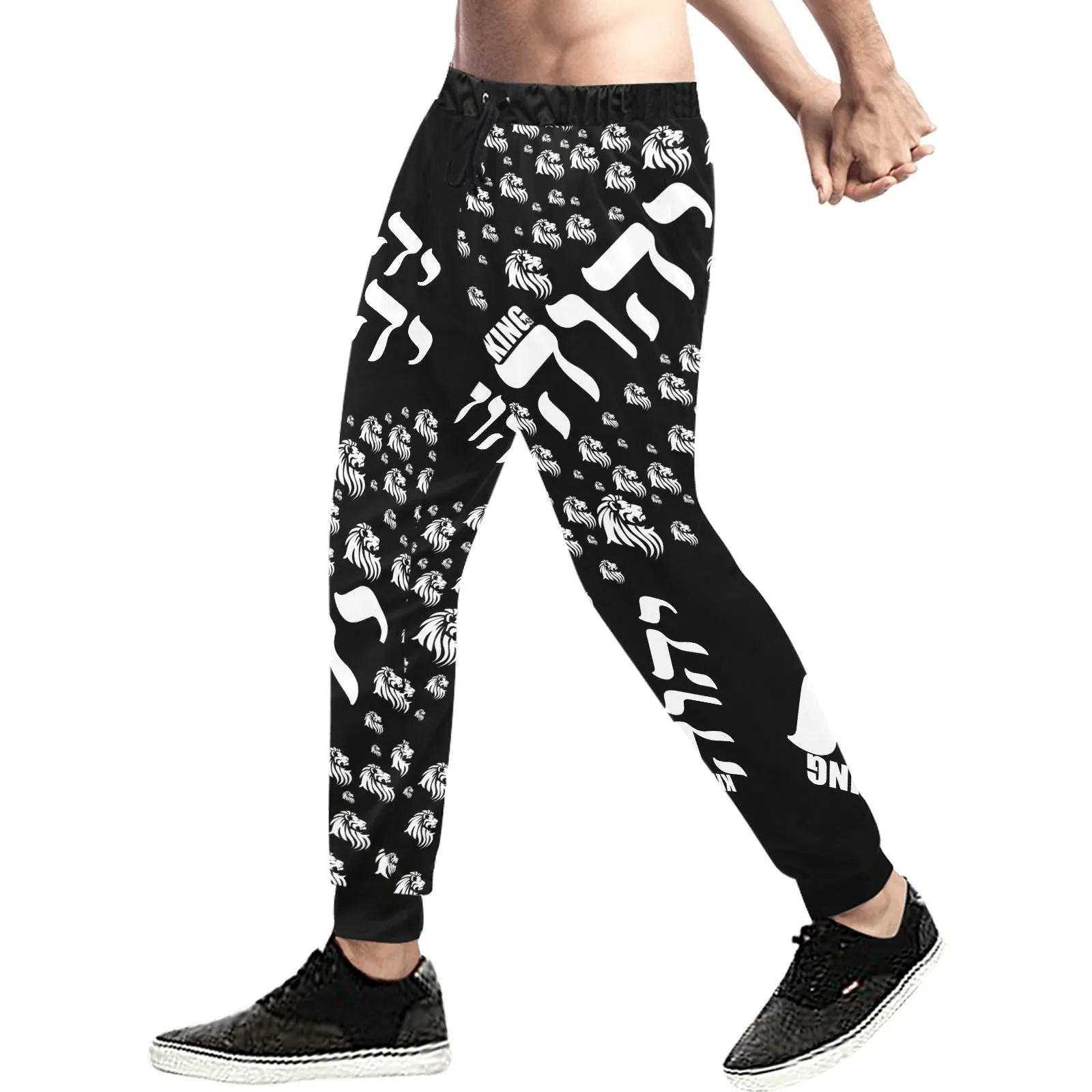 King YAHWEH Men's (Casual Loose Fit Pants)