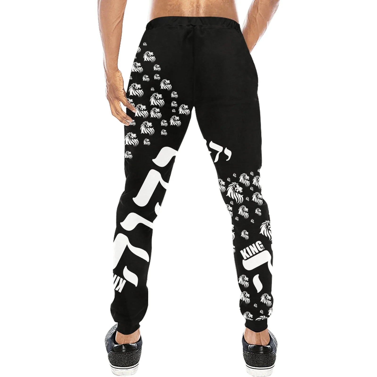 King YAHWEH Men's (Casual Loose Fit Pants)