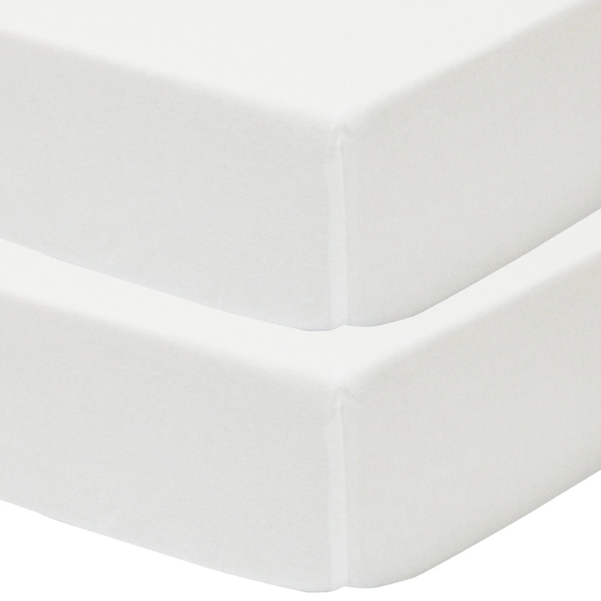 Living Textiles 2-Pack Jersey Cot Fitted Sheet
