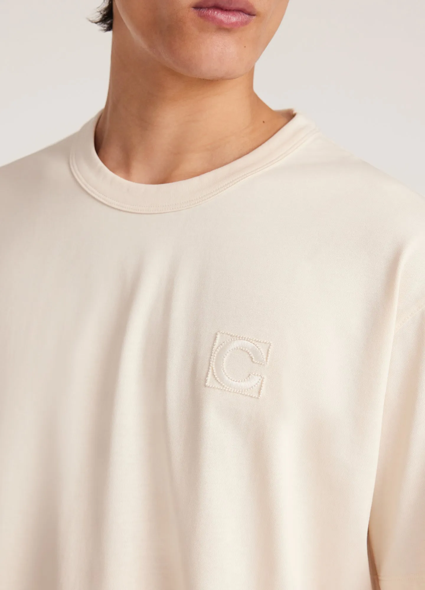 Loose Fit T-shirt Cream
