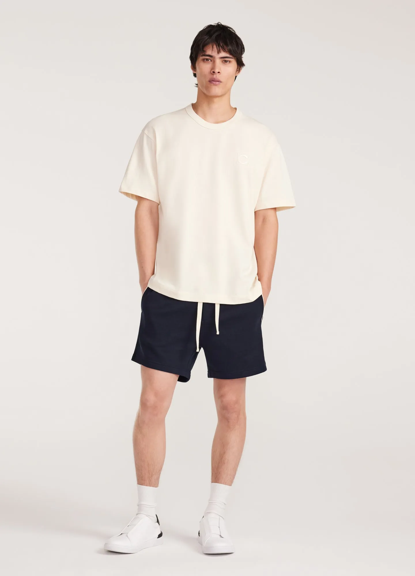 Loose Fit T-shirt Cream