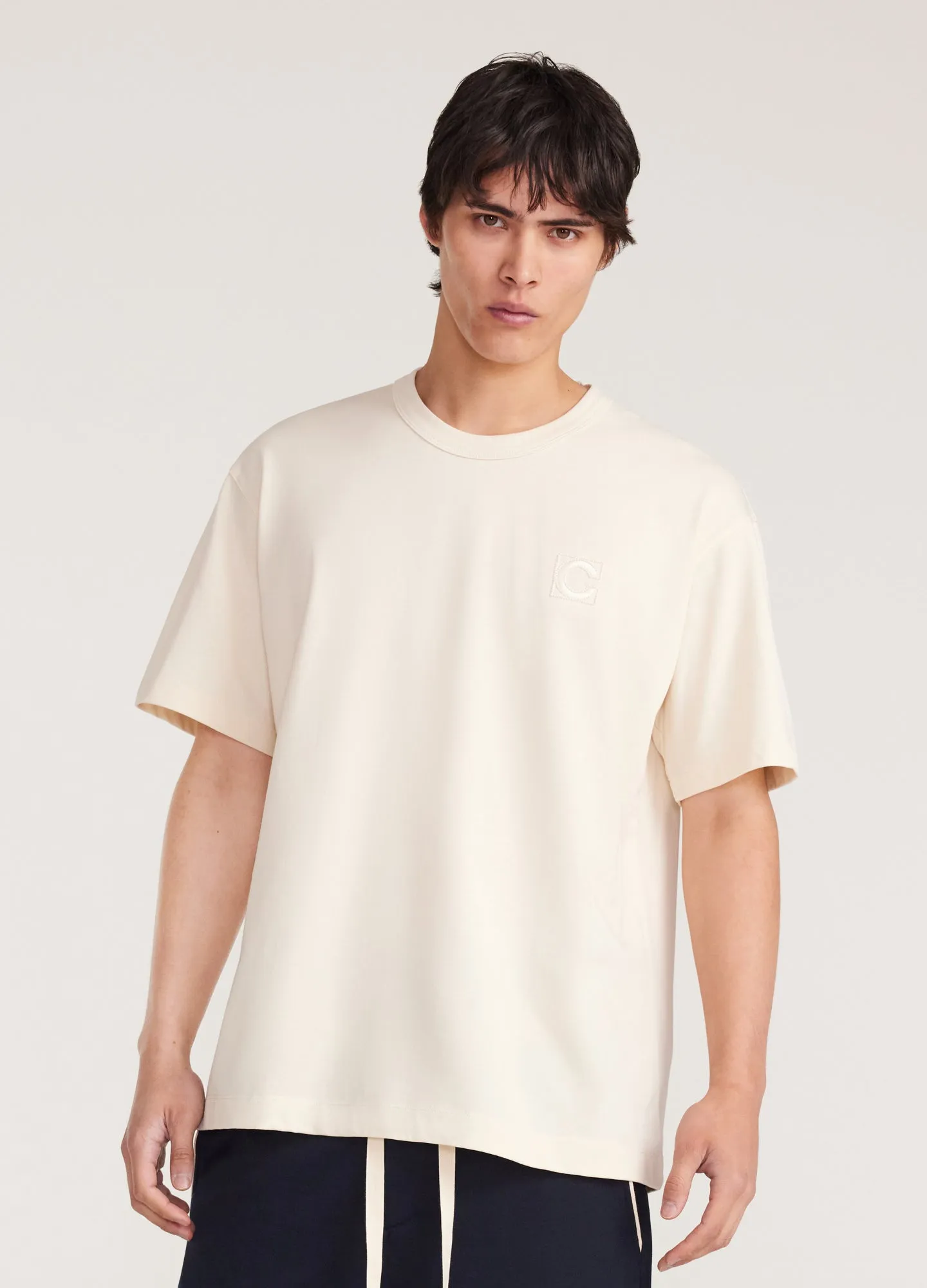Loose Fit T-shirt Cream
