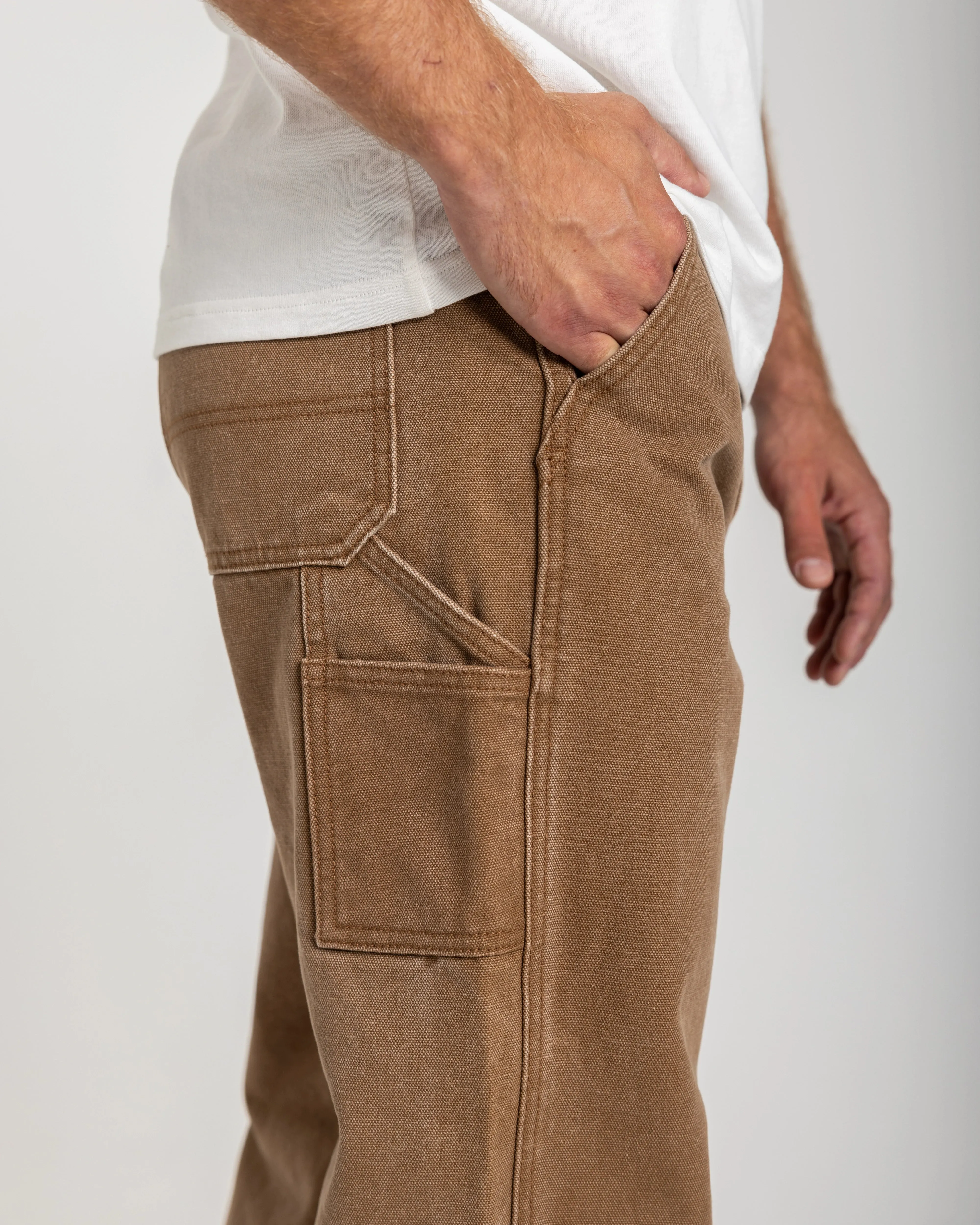 Loose Fit Workwear Pants for Shorter Men - FINAL SALE