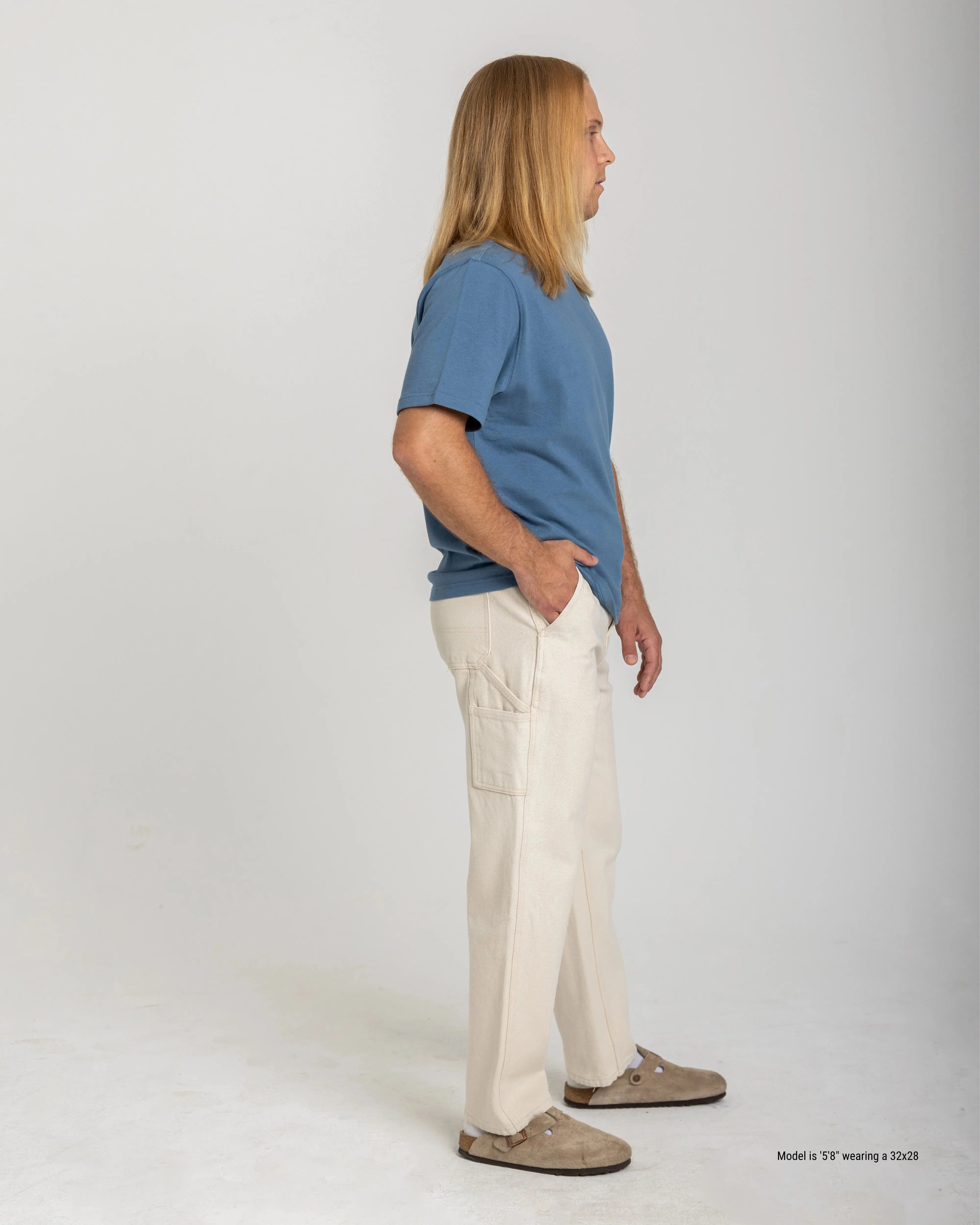 Loose Fit Workwear Pants for Shorter Men - FINAL SALE