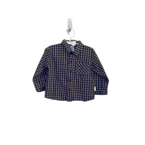 LS Button Down Plaid Shirt