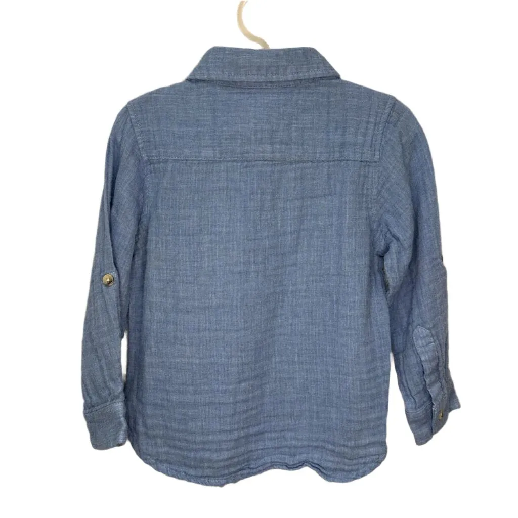 LS Linen Button Down Shirt