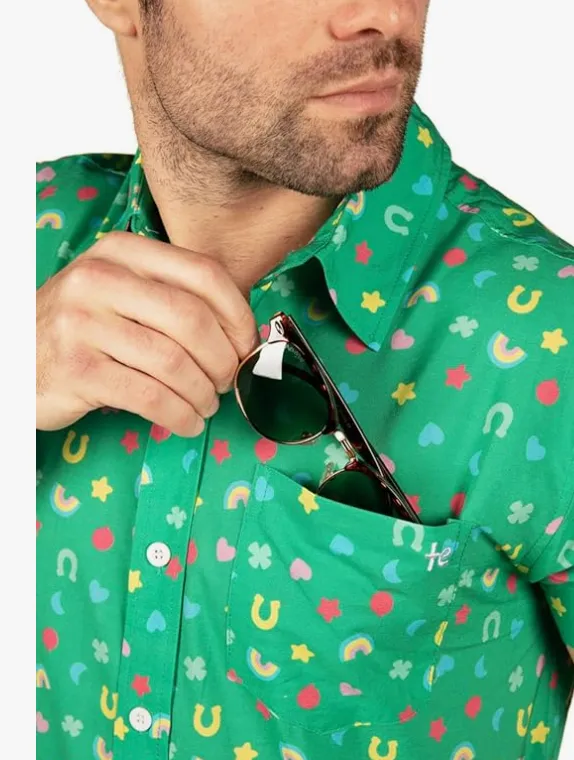 Lucky Charmer Button Down