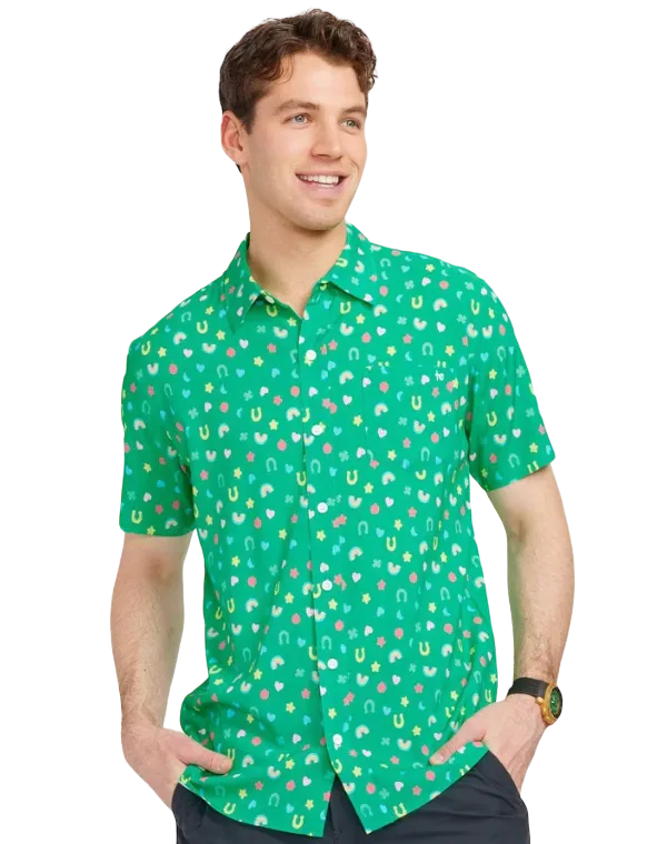 Lucky Charmer Button Down