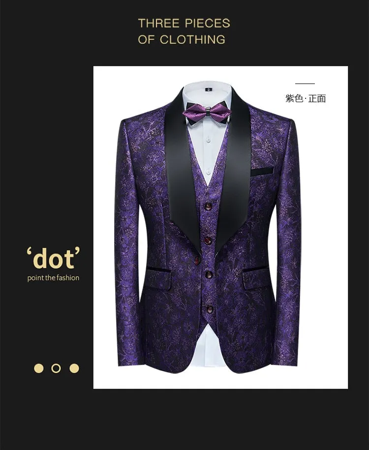 Mens Red Suits and Tuxedos Dylan Brew Collections