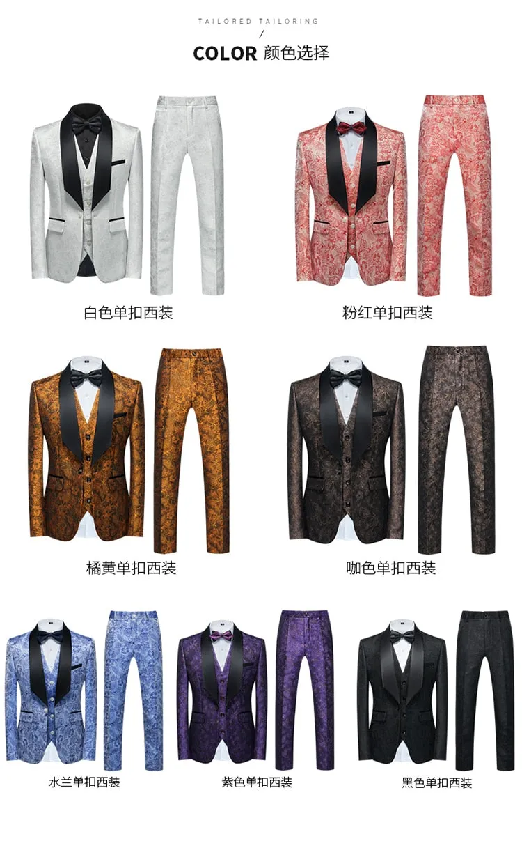 Mens Red Suits and Tuxedos Dylan Brew Collections
