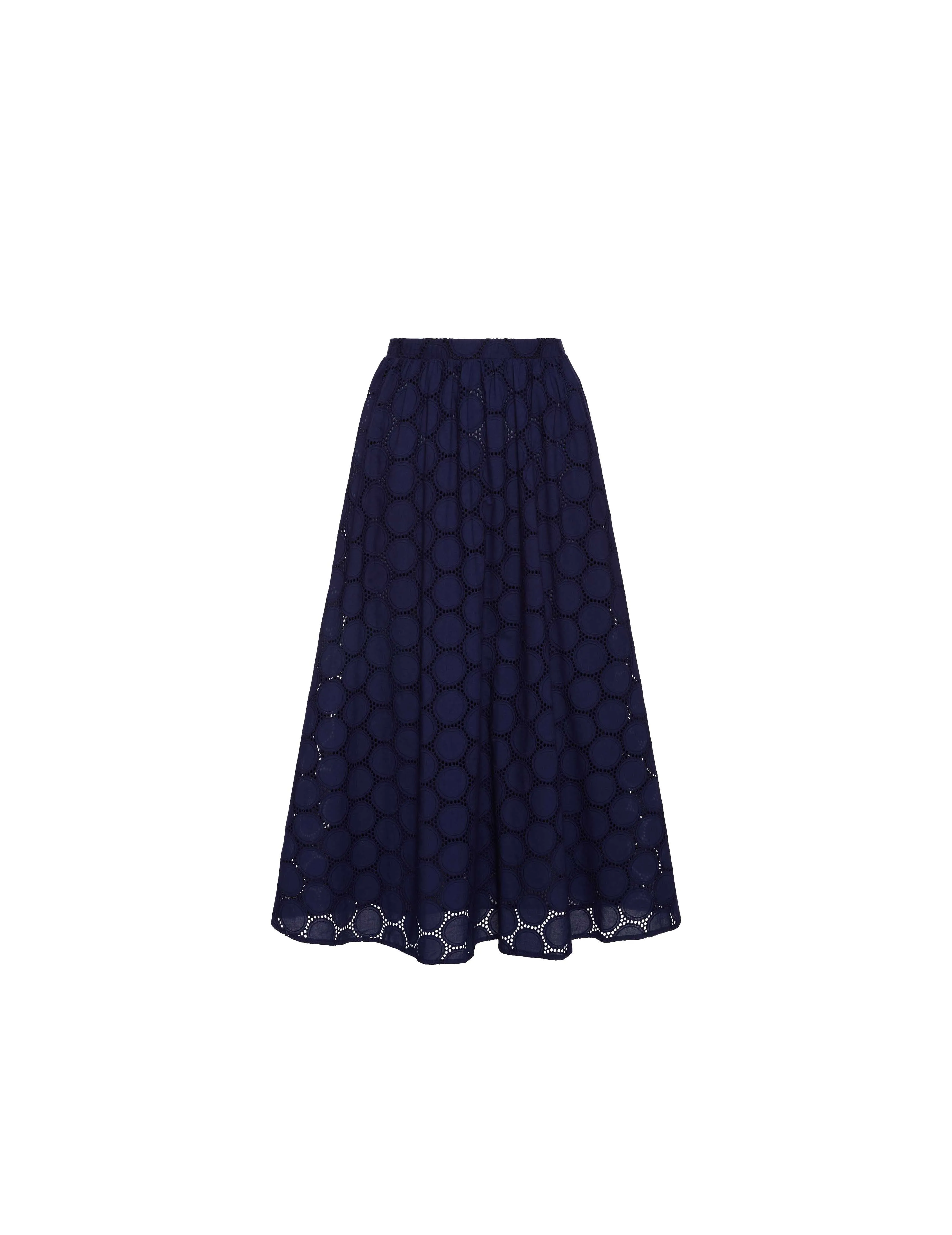 Pull On Shirred Skirt- Sale