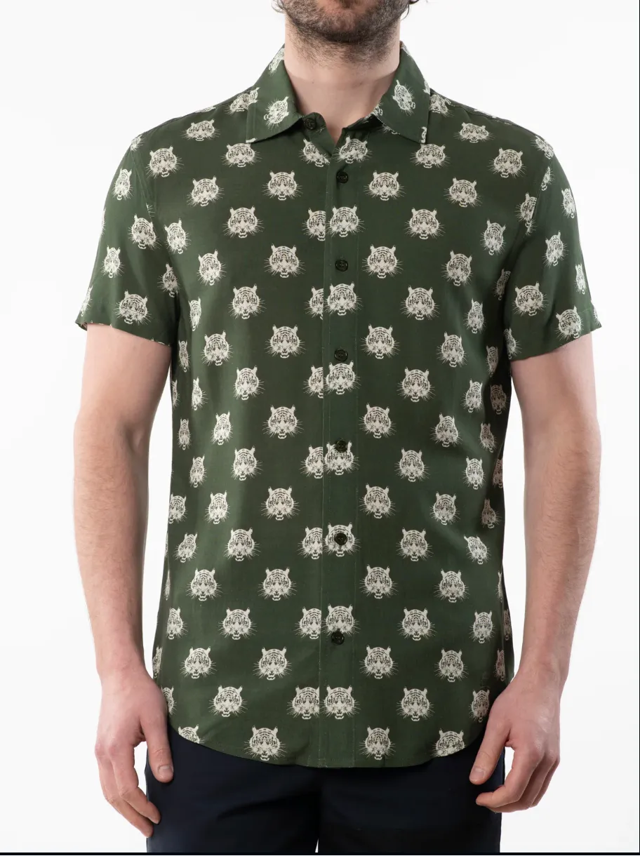 Roaring Tiger S/S Button Down
