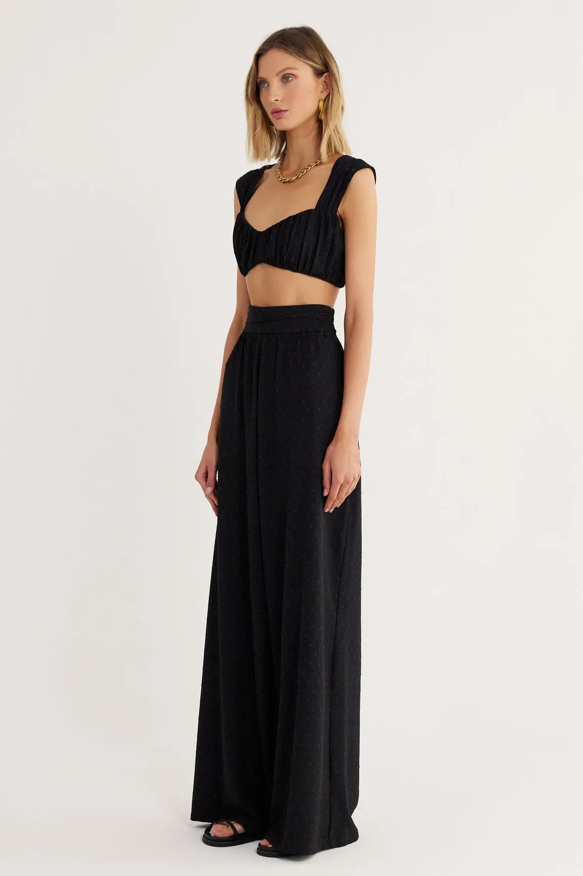 Rumer Delilah Ruched Crop