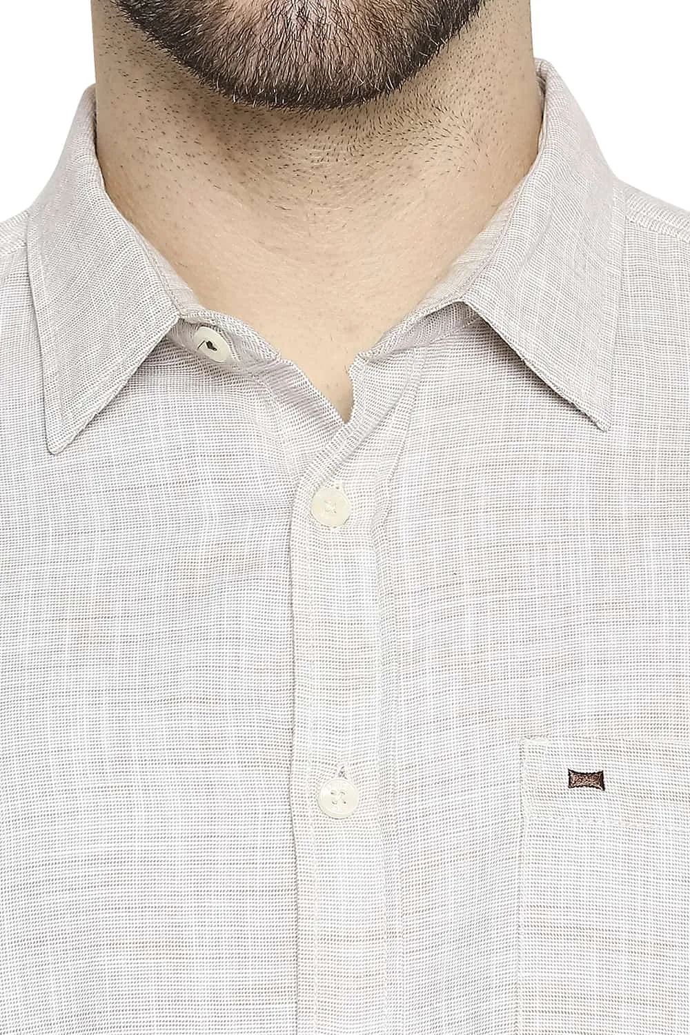 Slim Fit Slub Twill Stripe Shirt