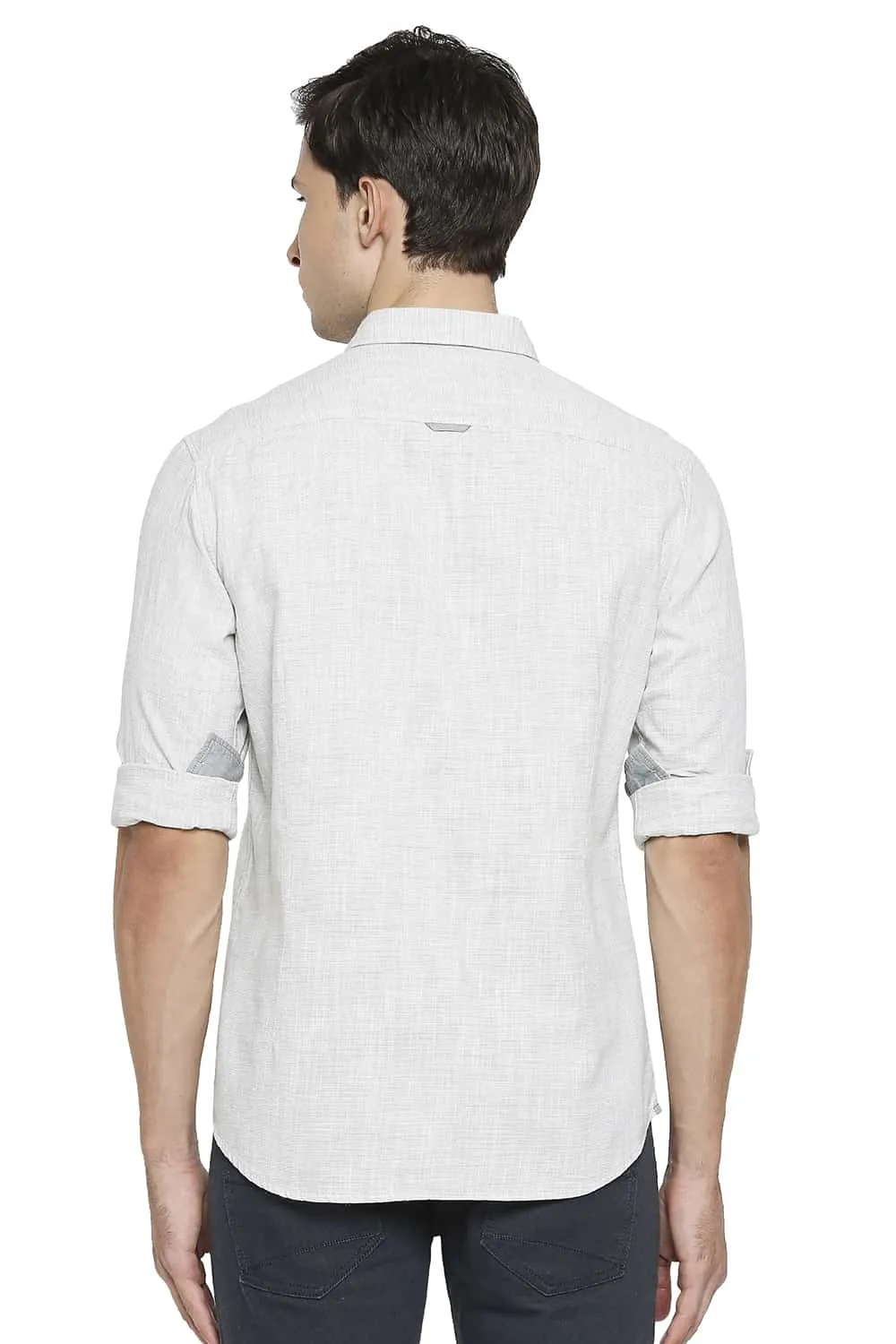 Slim Fit Slub Twill Stripe Shirt