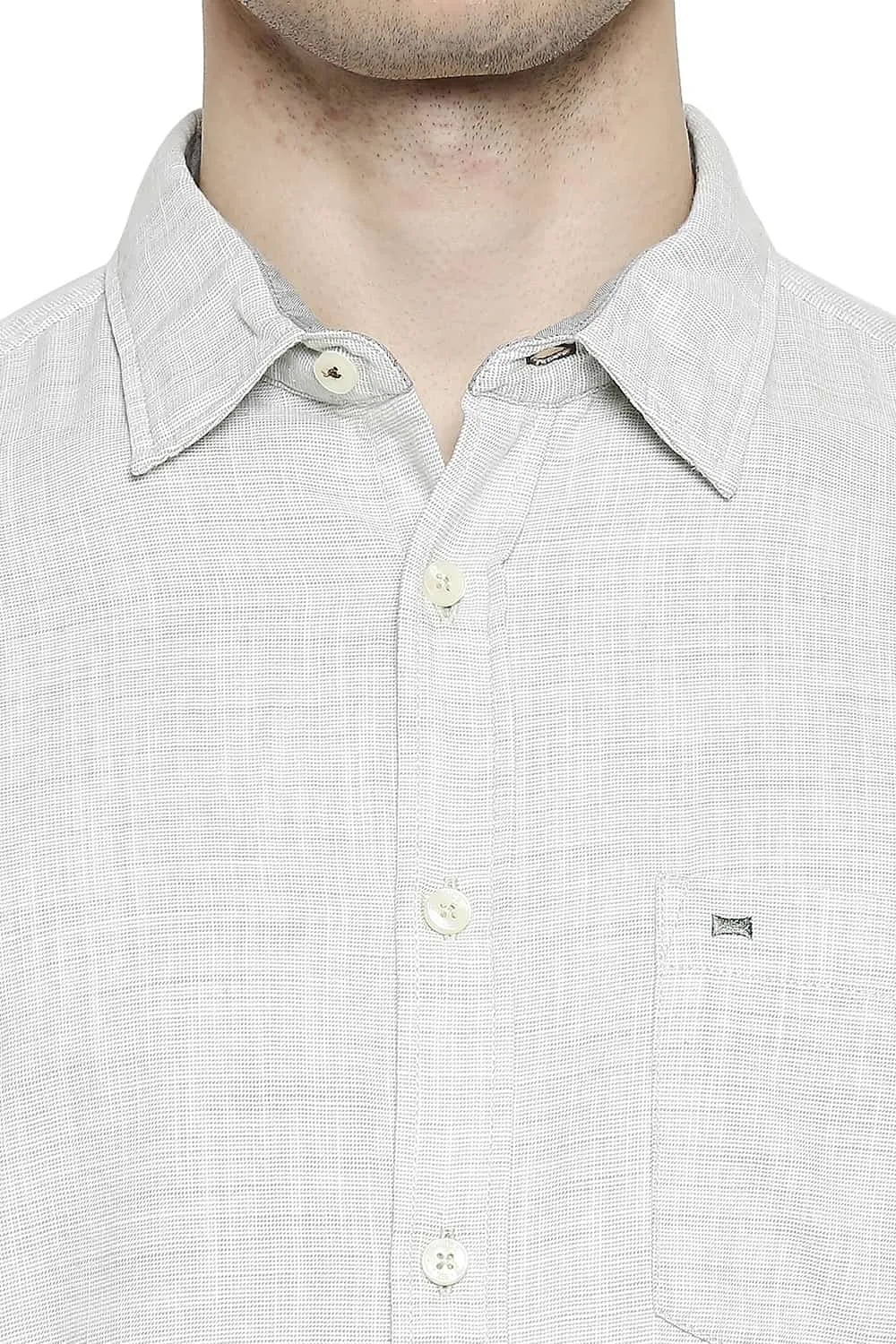 Slim Fit Slub Twill Stripe Shirt
